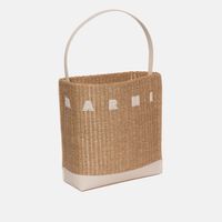Museo Raffia Leather-trimmed Hobo Bag