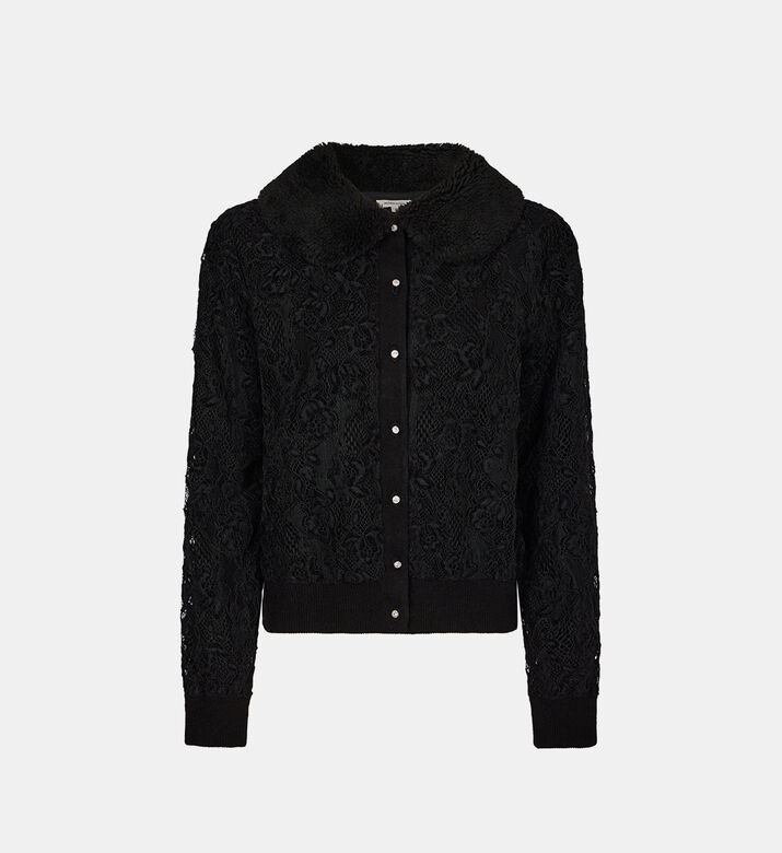 Knitted Cardigan Maille Dentelle