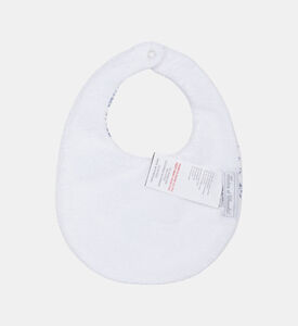 Baby Boy Feuillage Cornflower Bib