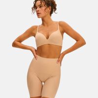 Knitted Fabric High-rise Shaping Shorts