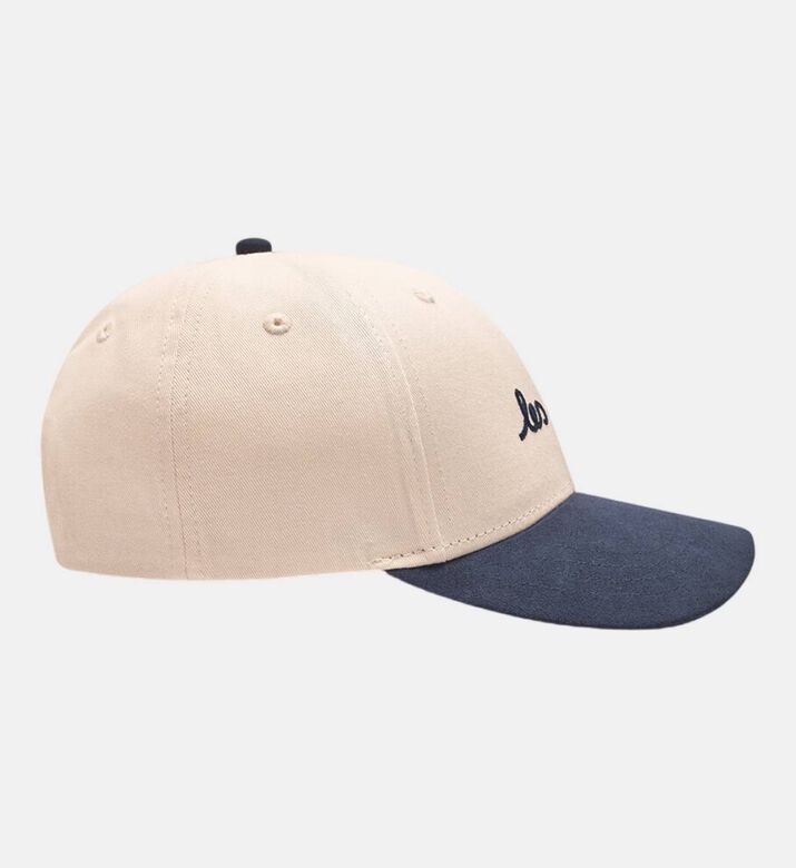 Embroidered Logo Two-tone Baseball Cap