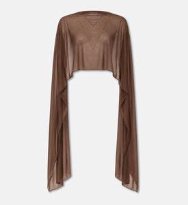 JW PEI Tulle Cape Shawl, Packshot View