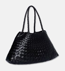 Dragon Diffusion Santa Croce Big Leather Bag, Black, Packshot View