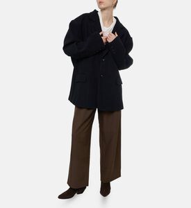 Source Unknown Button Closure Regular-fit Blazer, Black, Model View