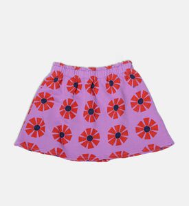 Bobo Choses All-over Kaleidoscopic Flower-print Elasticated Waist A-line Skirt, Packshot View