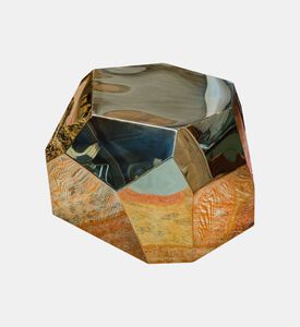 Boulder Stainless Steel Side Table