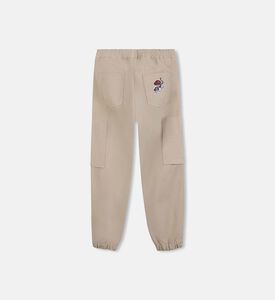 Canvas Logo-embroidery Cargo Trousers Canvas Logo-embroidery Cargo Trousers