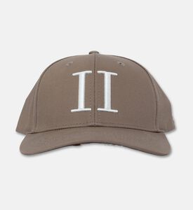 Les Deux Logo-embroidery Curved Brim Cap, Brown, Packshot View