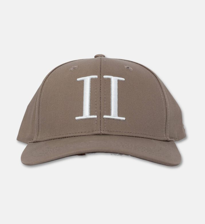 Les Deux Logo-embroidery Curved Brim Cap, Brown, Packshot View