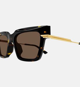 نظارات شمسية بنقشة صدف السلحفاة 53 مم