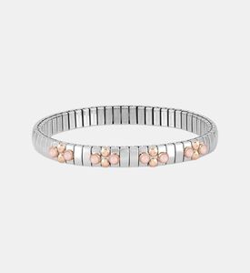 8 Round Stone Stretchable Bracelet