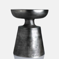 Ren Bronze Round Side Table