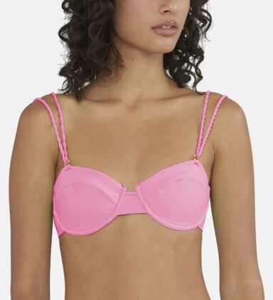 Alma Polyamide Ribbed Top
