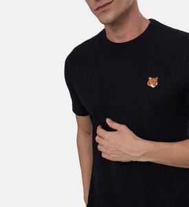 Maison Kitsune Classic Fox-embroidery Regular-fit T-shirt, Black, Xl, Model View