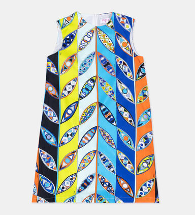 Girl Girandole Printed Dress