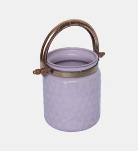 مزهرية بمقبض من النحاس أوبال