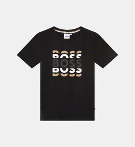 Cotton Jersey Woven Label T-shirt