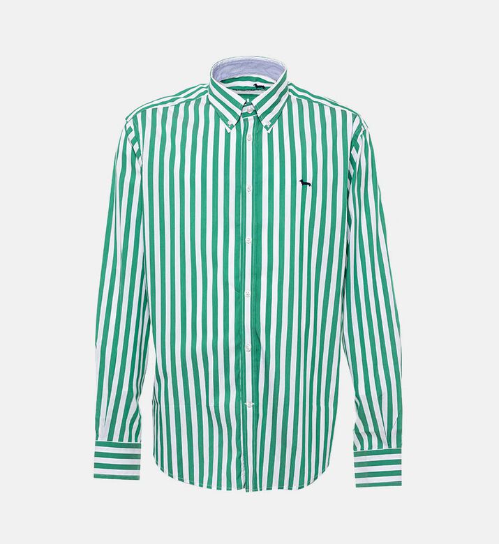 Casual Stripe-print Shirt