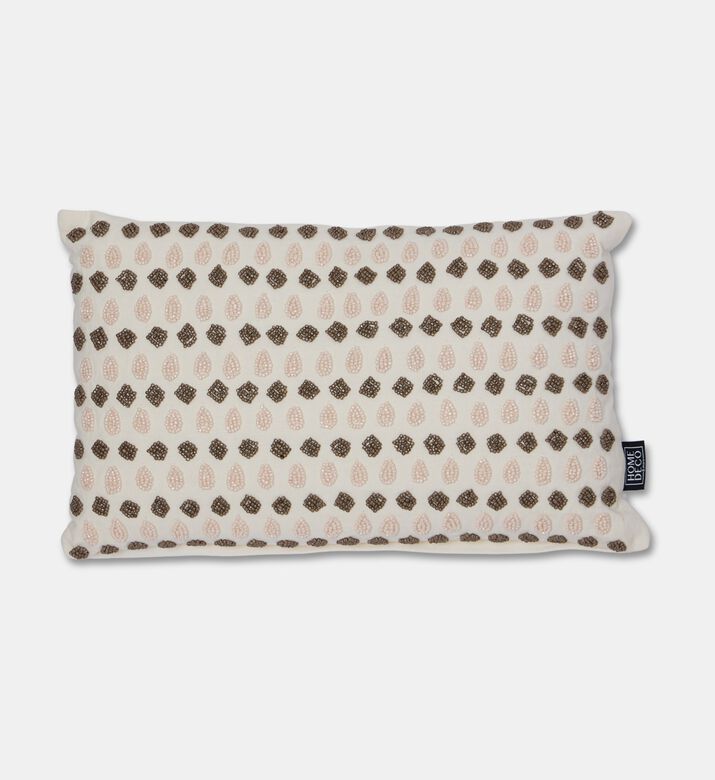 Home Deco and More Tansy Beadwork Filled Cushion, Packshot View
