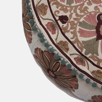 Eida Yarn-dyed Pouf 60x20 Cm