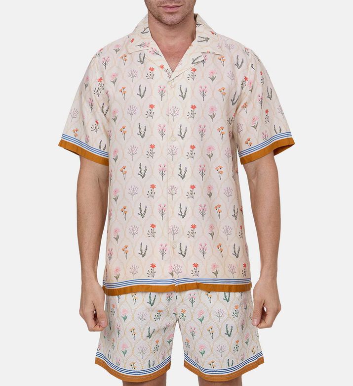 Lukas All-over Print Wild Flowers Shirt