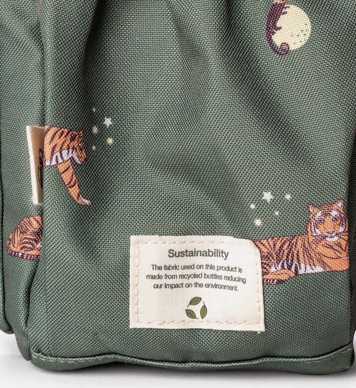 Tiger -print Medium Backpack