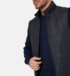 Corneliani Zip Fastening Sleeveless Vest, Model View