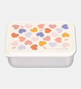 A Little Lovely Company Ss Lunch Box Hearts, Packshot View