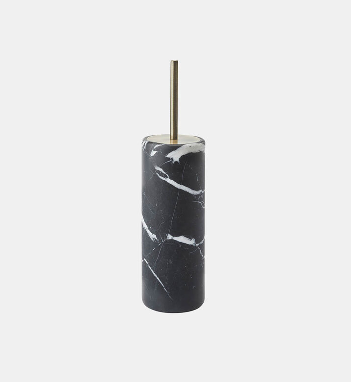 Nero Marble Toilet Brush Holder