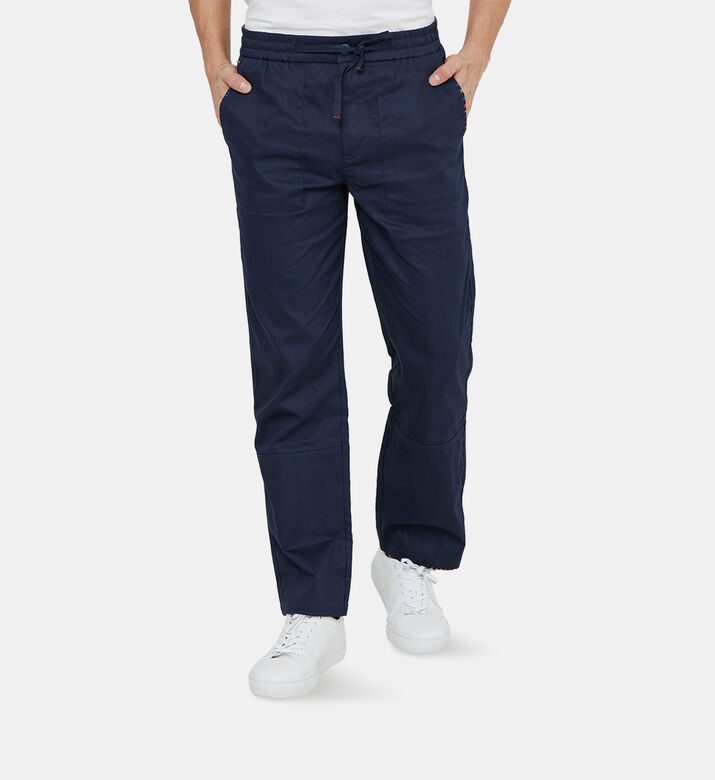 Straight-legged Twill Pants Straight-legged Twill Pants
