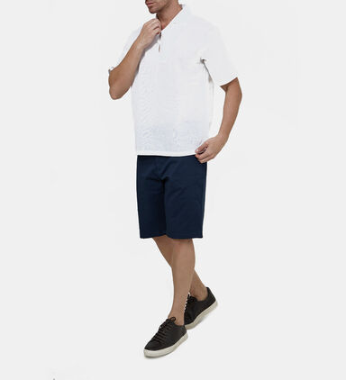 Yoke Linen Short Sleeve Shirt