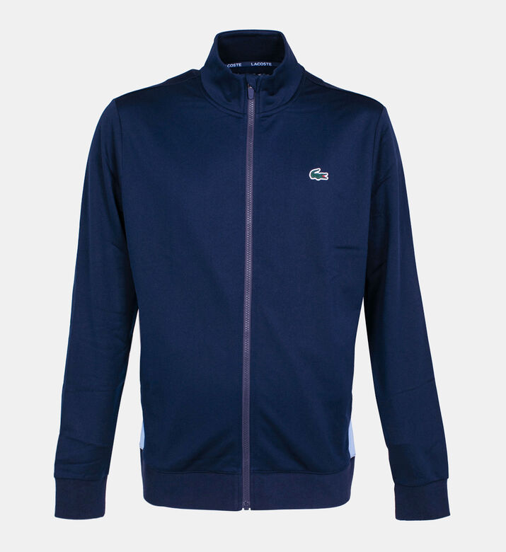 Zipped Ripstop Tennis Sweatshirt