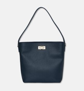 Maya.M Constructed Bucket Bag, Navy, Packshot View