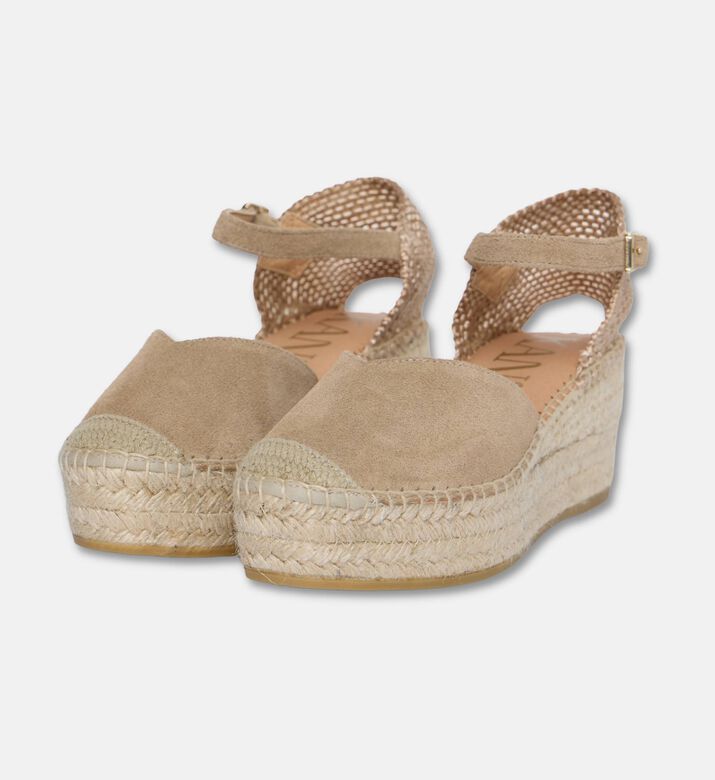 Kanna Shoes Sandal Wedge, Light-grey, Eu-41, Packshot View