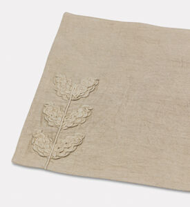 Home Deco and More Fuse Embroidered Table Mat, Packshot View