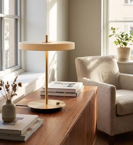 Umage Asteria Aluminum Table Lamp, White, Packshot View