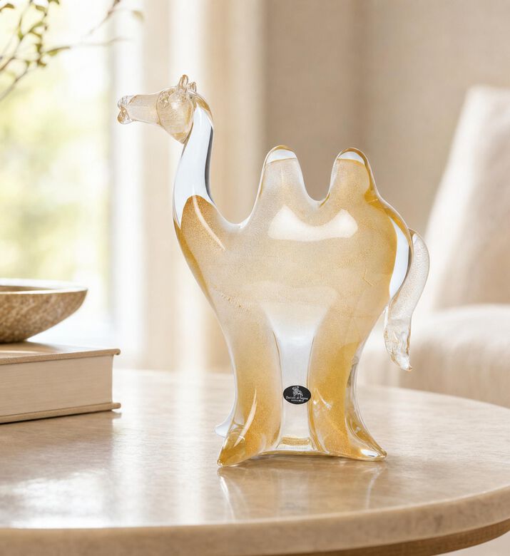 Duccio Di Segna Crystal Camel-shape Sculpture, Model View