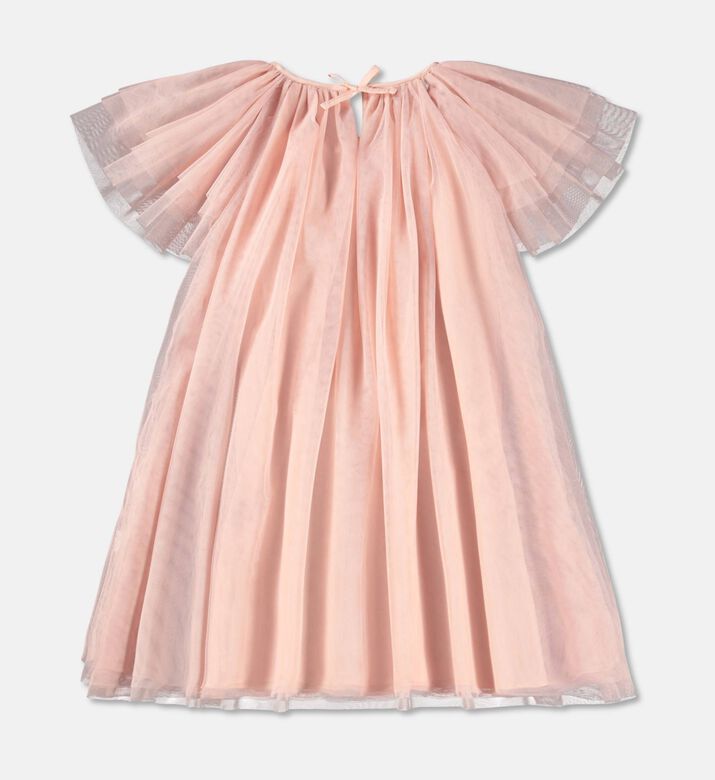 Molo Cocolita Tulle Mesh Sleeves Dress, Packshot View