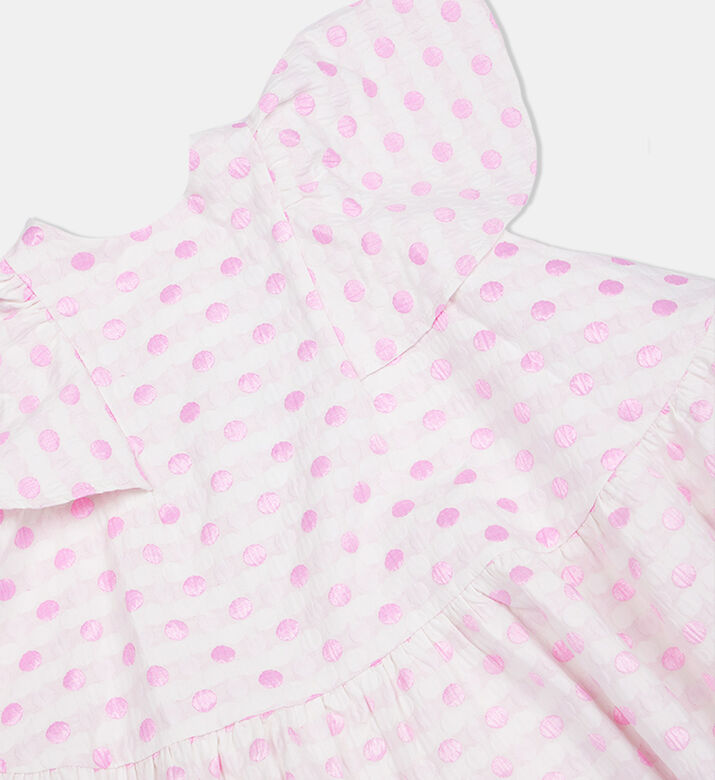 فستان لوفلي سمايل مجعد للبنات