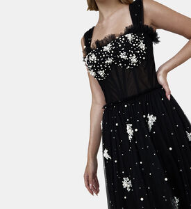 Corset Tulle With Pearl Embelishment