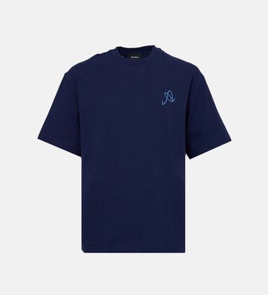 Stitch A-detail Embroidered T-shirt