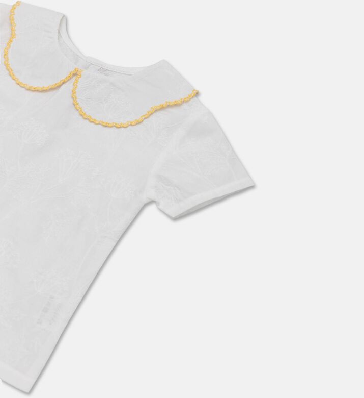 Jules & Juliette Paris Cotton Peter Pan Collar Blouse, Packshot View