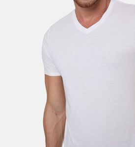 Galeries Lafayette Ts Mc Sishev, White, Xl, Model View