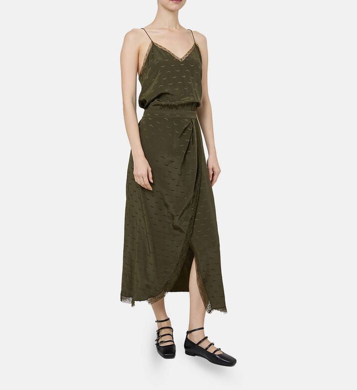 Wings Design Maxi Dress