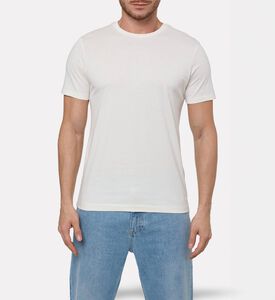 Hackett London Pima Cotton Crewneck Short-sleeve T-shirt, Model View