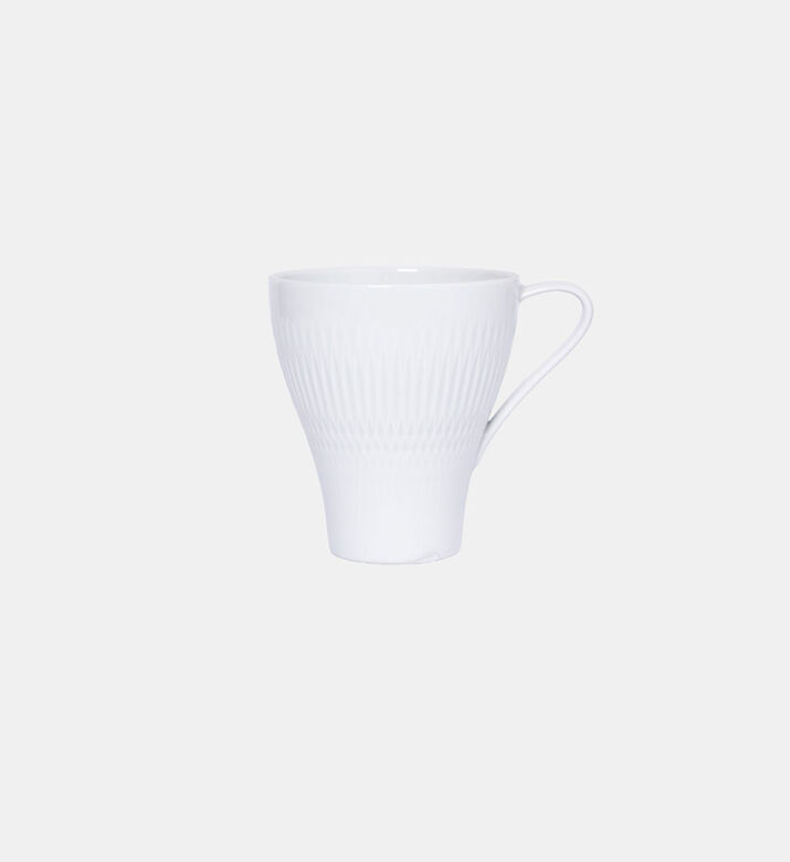 Utopia Embossed Handled Mug