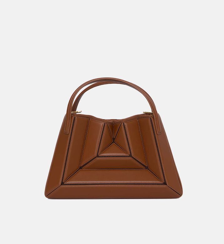 Sera Cow Leather Top-handle Bag