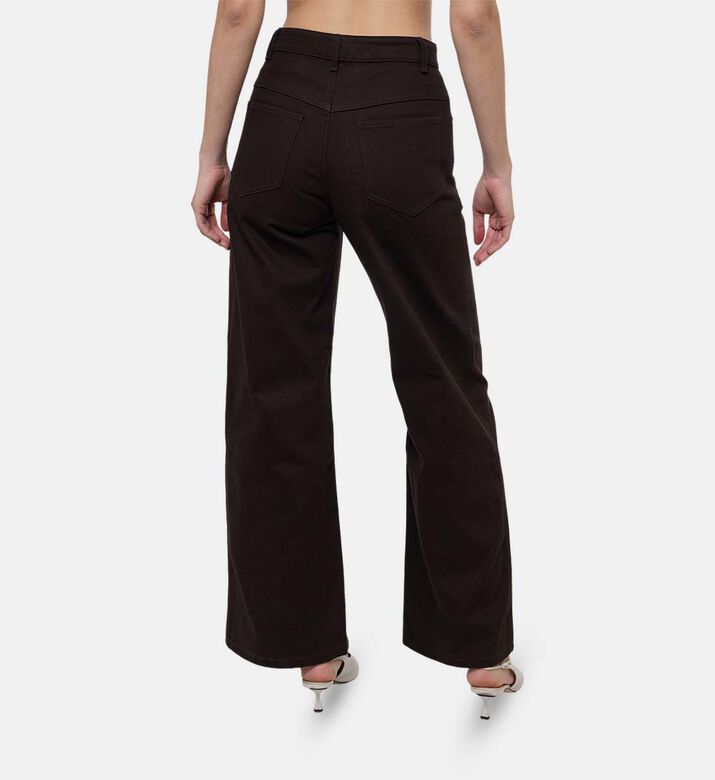 Christopher Esber Button Closure Wide-leg Pants, Model View