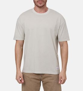 Logo-detail Knit T-shirt