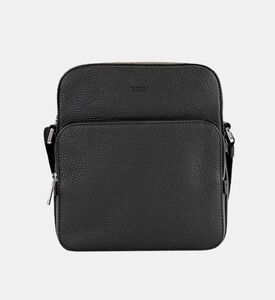 Embossed Logo Leather Reporter Bag Embossed Logo Leather Reporter Bag